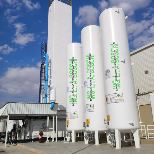 Oxygen Gas Plant for Steel Manufacturing and AOD Furnace